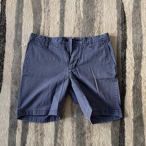 Nautica Men's Navy Flat Front Shorts